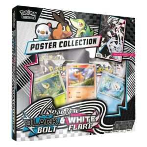 Pokemon TCG - Scarlet & Violet - Black Bolt & White Flare - Unova Poster Collection